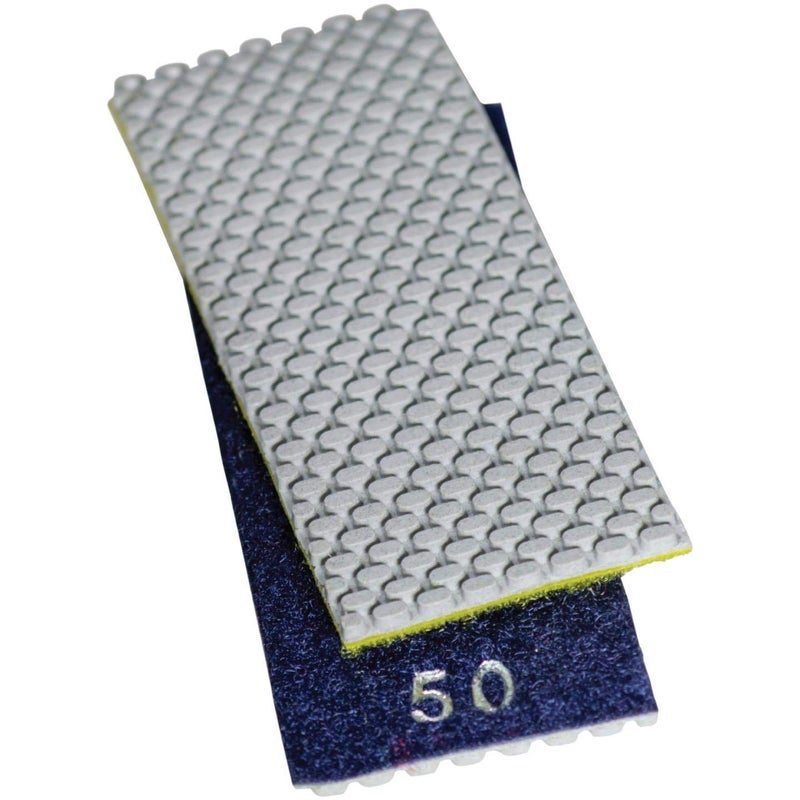 Stadea HPW110H Diamond Hand Polishing Pads Flexible for Concrete Glass Marble Stone Polishing, 7 Pads 1 Backing Pad Set - Image 2
